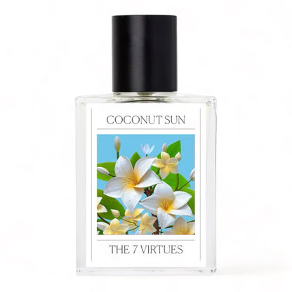 the 7 virtues coconut sun perfume sample