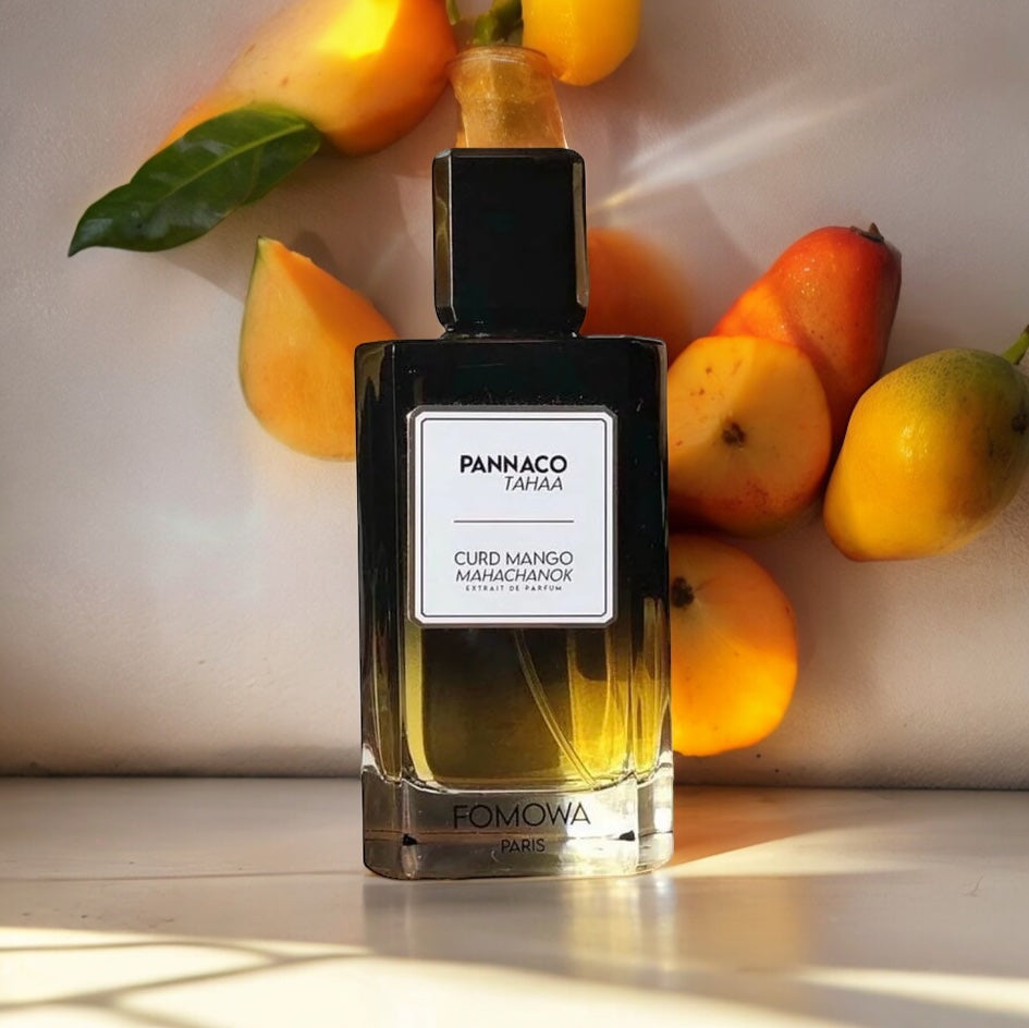 fomowa paris pannaco tahaa mango fragrance sample travel size tester