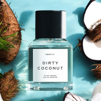 heretic parfum dirty coconut fragrance sample travel size tester