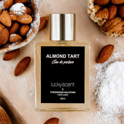 theodoros kalotinis luckyscent almond tart fragrance sample travel size tester