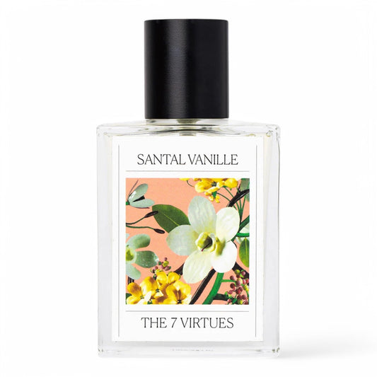 the 7 virtues santal vanille perfume sample decant