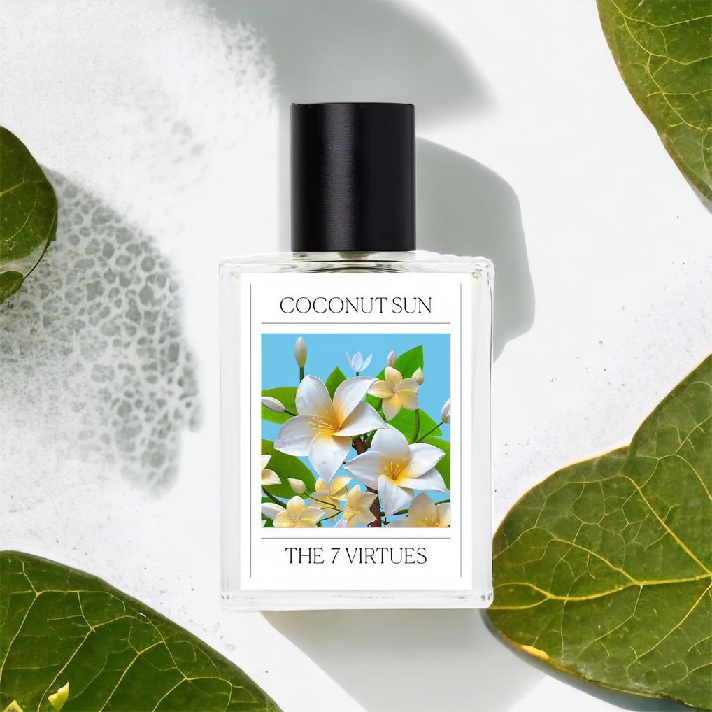 The 7 Virtues Coconut Sun Fragrance Sample - Scented Samples